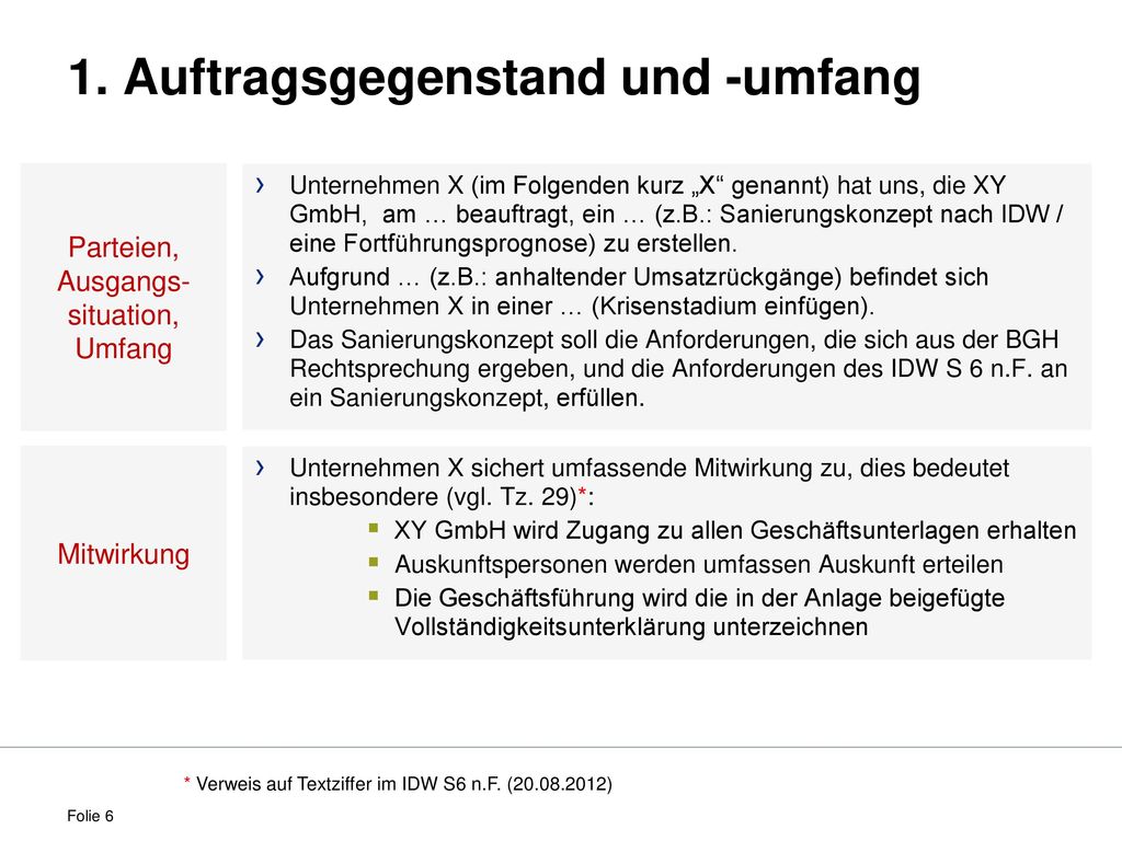 sanierungskonzept muster